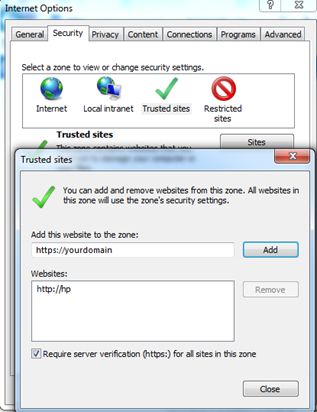 Trusted file location